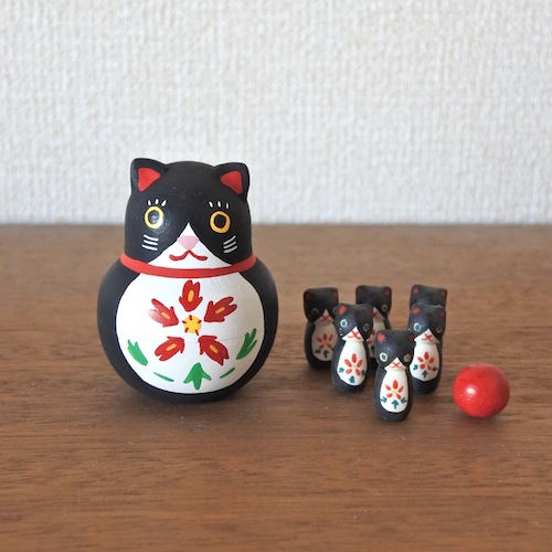 福猫ボウリング